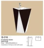B-016 Chaozhou Toilet Bathroom Suite One Piece Toilet Basin Set Ceramic WC Toilet Factory