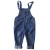 Import B22162A Korean kids suspenders jeans little kids trend stylish simple overalls jeans from China