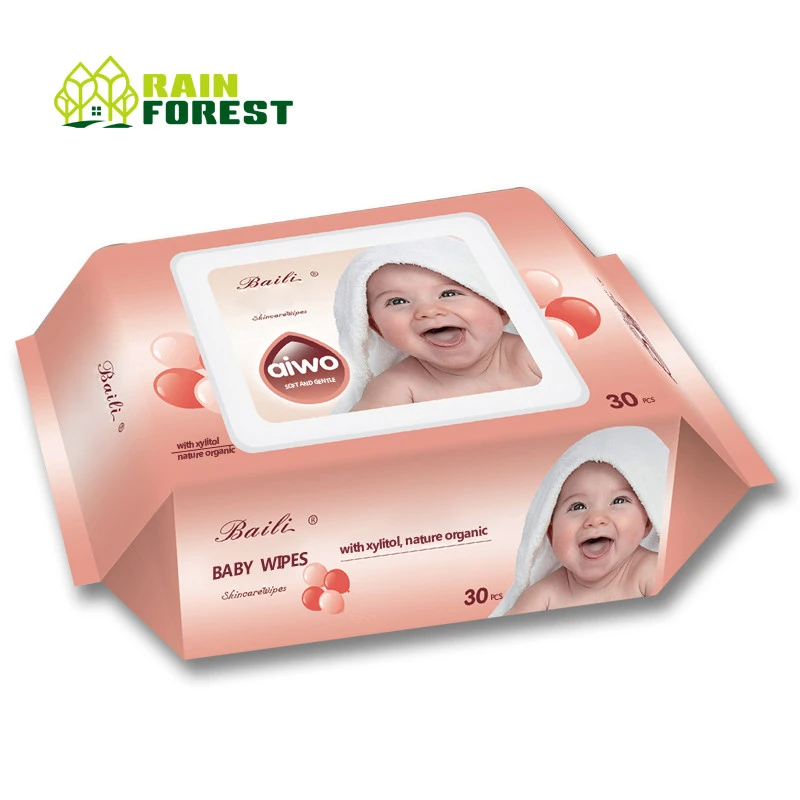 Baby skin care wipes premium korea turkey baby wet wipes 30pcs