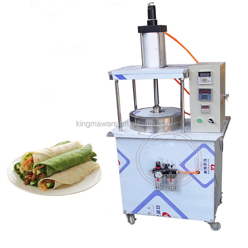 Bakery shop Automatic Chapati Making Machine/ Pancake Maker/ Bread Roti Pressing Machine in stock