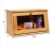 Import Bamboo Bread Box Large Capacity Bread Organizer Food Storage Bin with Clear Front Window from China