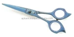 Barber thinning  scissors in green  colour made of J2