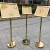 Import base a3 sign holder pedestal poster a4 floor stand from China