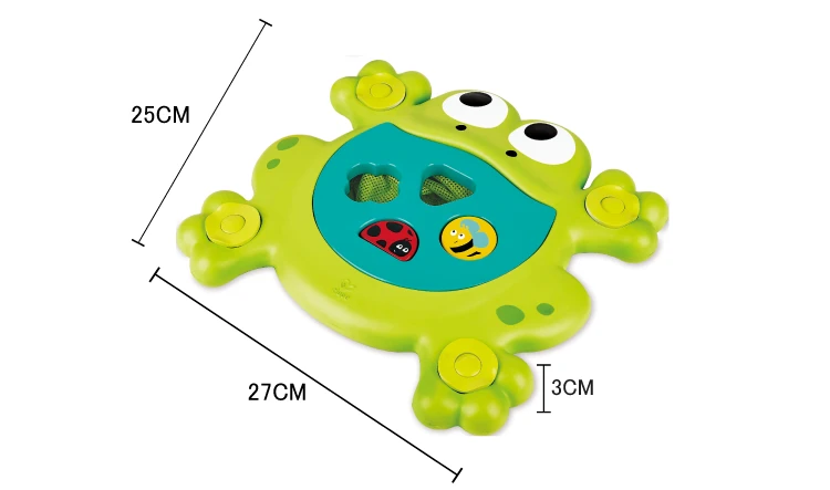 Bath Toys With Big Mouth And Eyes Shower Toy Feed-Me Bath Frog