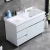 Import bathroom vanity import/Bathroom cabinet with faucet and Washboard flume from China
