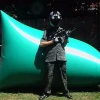 Bazooka Battle Inflatable Paintball bunker G2413