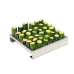 BBQ Accessories Stainless Steel Rectangular Chili Pepper Roasting Rack With 36 Holes