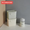 bc babycare bpa free food container baby milk powder storage box portable formula dispenser 520mL
