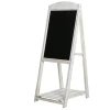 Beautifully handcrafted minimalist design surface compatible perfect wooden frame blackboard