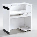 Beauty Salon Small Reception Desk Portable High Quality P-35