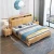 Import bedroom furniture lit complet luxury bed wooden queen frame storage letto Home cama matrimonial bett king size bed Lit en bois from China