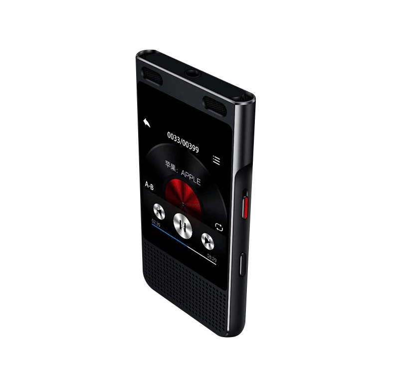 Benjie mini digital voice recorder with loudspeaker and touch screen
