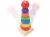 Import best business ideas preschool school kids colorful products pine wood Rainbow Tower montessori math set educational toys wooden from China