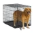 Import Best quality pet 42&quot; large folding wire pet cages for large dog cat house metal dog crate from China