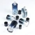 Import Best Seller 50ml 100ml 120ml Blue Crimp Neck Round Glass Perfume Bottle for wholesale from China