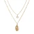 Import Best selling natural shell necklace ladies multilayer pearl necklace from China