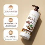 Best Selling Wholesale Body Care Nourishing Body Wash Repairs Coconut Shower Gel