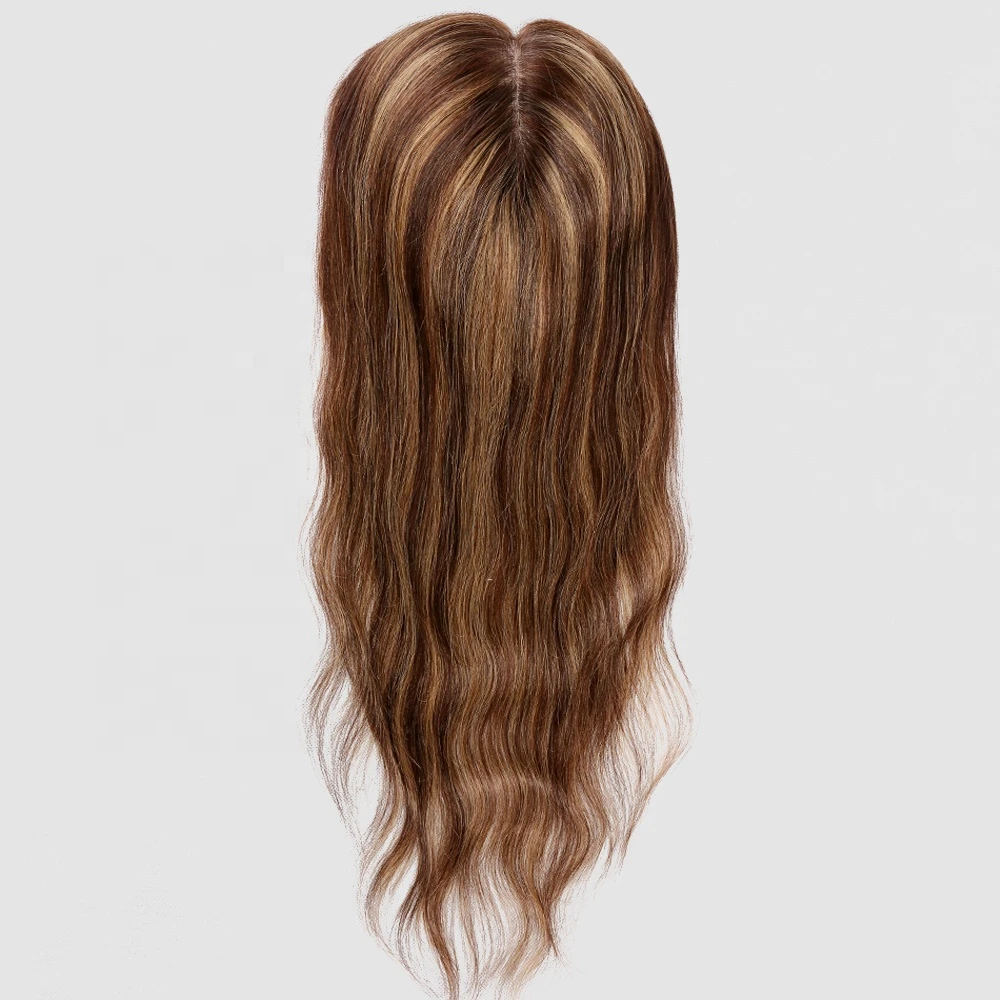 Best Selling Women Hair Toupee Wholesale long Hair Extension silk top human hair toupee ladies