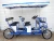 Import bestselling tandem bicycle 4 person surrey bike with hub brake from China
