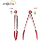 Better Kitchen Products Kitchen Food Tongs 7/9/12 inch Heavy Duty Stainless Steel With Silicone Tips Set Of 3