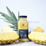 beverage bottle 8oz 250ml glass drinking fruit juice bottles glass bottles with black plastic lid for fruit juice beverage