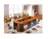 big round solid wood conference table OS-017