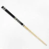 Billiard accessory 1/2-pc ash wood shaft black snooker pool cue sticks
