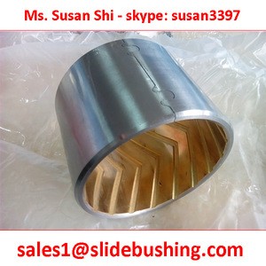 Bimetal bearing /bimetallic bush 131*121*91 / dyb300 jf-800 CuPb10Sn10 bi-metal bushing
