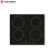 Import Black crystal touch control cooking appliances 4 display magnetic induction stove top/induction cooker from China