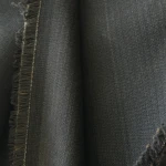 Black Flame Retardant Aramid Woven Rough Fabric