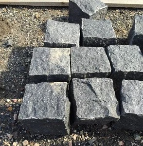 Black G684 Granite Paving Stone For Outdoor Landscaping Stone