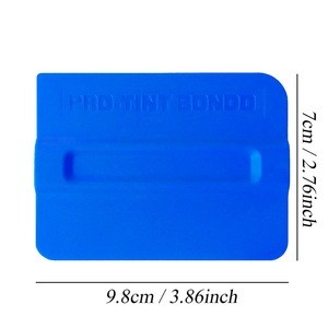 Blue Soft Magnetic Squeegee Magnet Car Window Glass Cleaning Car Vinyl Wrap A35