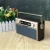 Import blue tooth speaker with fm radio BT TFcard AUX USB led alarm clock with fm radio wireless blue tooth speaker from China