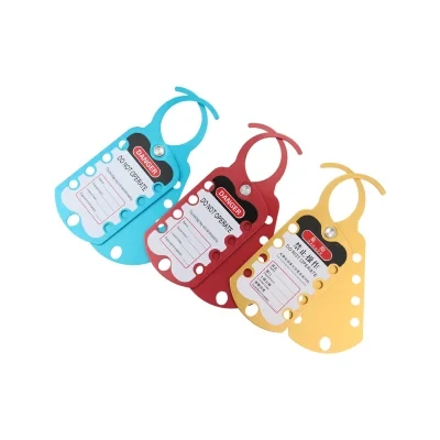 Bozzys Aluminum Safety Lockout Hasp with 3 Colors