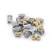 Import Brass Knurled Nut Stainless Steel Carbon Steel Straight Flower Insert Single and Double Pass Injection Nut M6 Thread Insert Nut from China