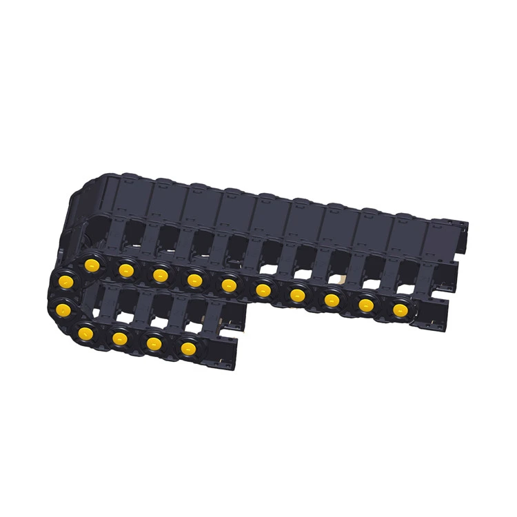 bridge and enclosed type engineering plastic cable drag chain wire carrier