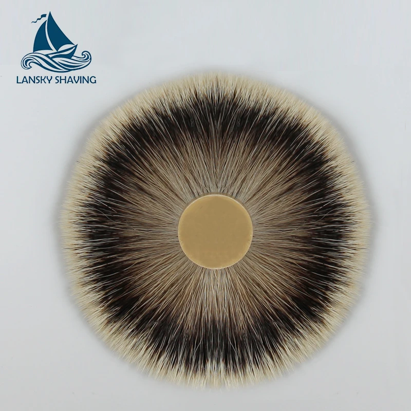 Bulb shape High density silvertip badger 28mm shaving brush knots wholesales