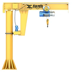 BZ type 5t pillar jib crane on roof mounted
