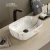 Import C1033 PATE marble wash basin manufacturer carrara bathroom sink from China
