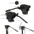 Import camera monopod Cayer AT35DVK3 aluminum monopod with 5 sections telescopic legs from China