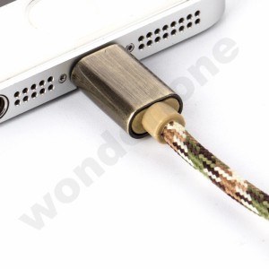 Camo Knit USB Cable for Mobile Phone