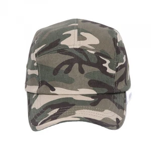 Camouflage Color 5 Panel Classic Baseball Cap