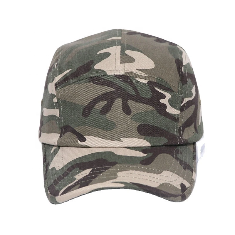 Camouflage Color 5 Panel Classic Baseball Cap