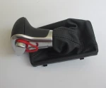 car Leather Chrome GEAR Shift Knob for A6 A7 A3 A4 A5 A6 c6 Q7 Q5 OEM NO 4G1 713 139 R
