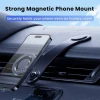 Car Phone Holder Soft Twist Cell Phone Stand for Car Dashboard Windshield Flexible Magnetic Suction Ring for Car Phone Mount