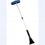 car snow removal brush with ice scraper extend