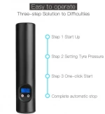 Car Wireless Inflatable Pump 12V Portable Car Air Pumps Electric Tire Inflator LCD Digital Rechargeable tire inflator