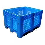 Cargo storage equipment vegetable mesh plastic pallet container for sale