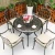Import cast aluminum table and chairs  Outdoor Furniture Patio Garden Set from China