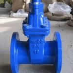 cast iron non rising stem gate valve,flange end,RF,pn10,pn16,DN50-DN1000